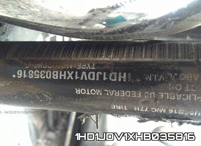 1HD1JDV1XHB035816 фото 2