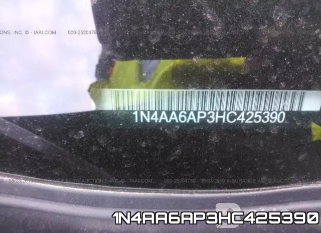 1N4AA6AP3HC425390 фото 10