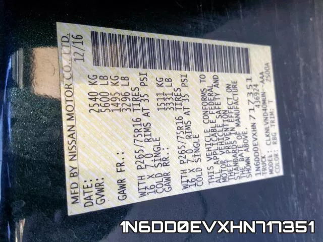 1N6DD0EVXHN717351 фото 2