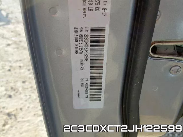 2C3CDXCT2JH122599 фото 2