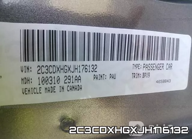 2C3CDXHGXJH176132 фото 10