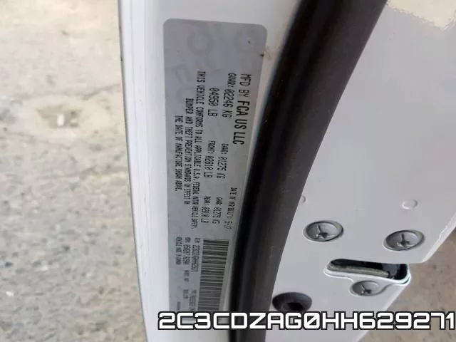 2C3CDZAG0HH629271 фото 2