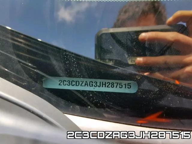 2C3CDZAG3JH287515 фото 2