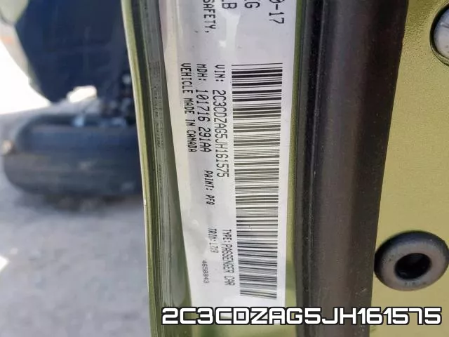 2C3CDZAG5JH161575 фото 2