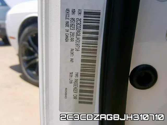 2C3CDZAG8JH310710 фото 2