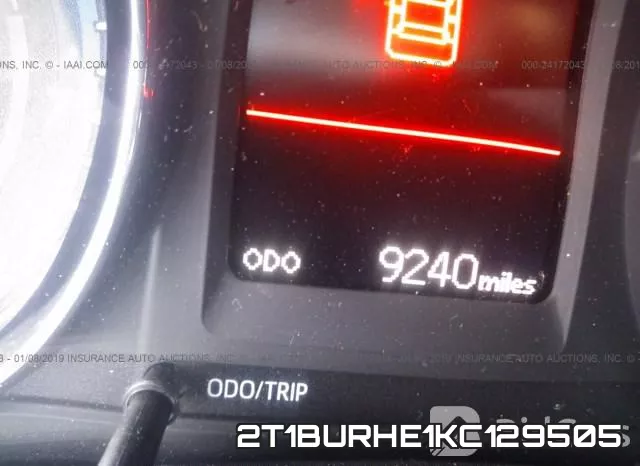 2T1BURHE1KC129505 фото 8