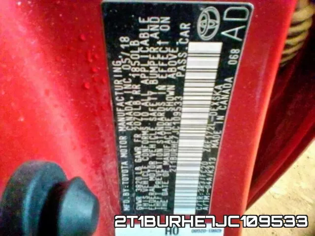 2T1BURHE7JC109533 фото 2