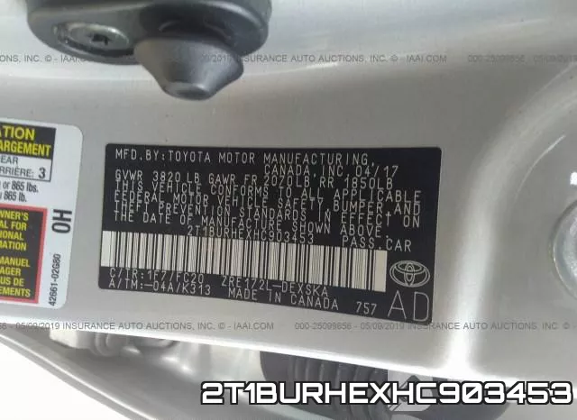 2T1BURHEXHC903453 фото 10