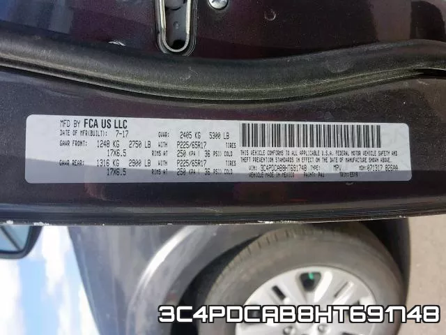 3C4PDCAB8HT691748 фото 2