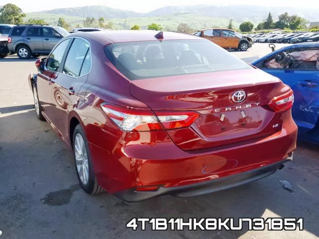 4T1B11HK8KU731851 фото 4