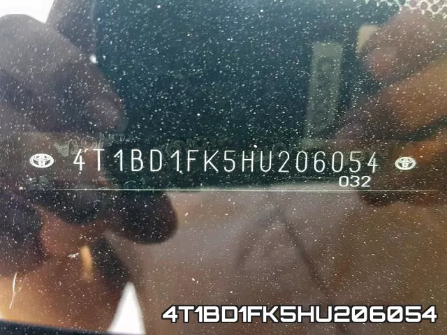 4T1BD1FK5HU206054 фото 2