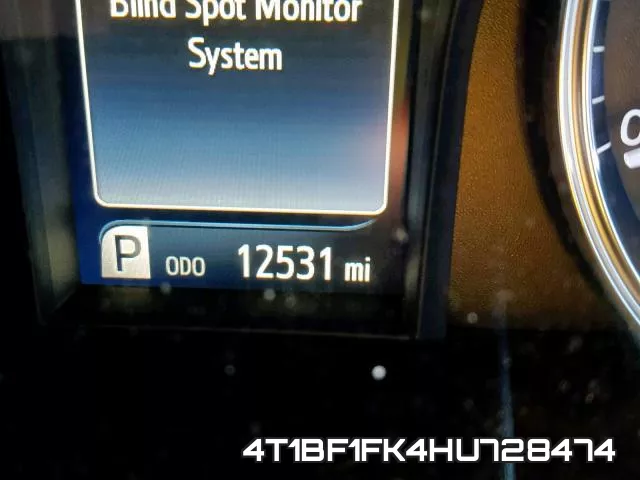 4T1BF1FK4HU728474 фото 9