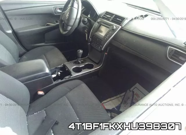 4T1BF1FKXHU398307 фото 6