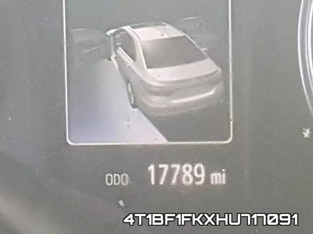 4T1BF1FKXHU717091 фото 9