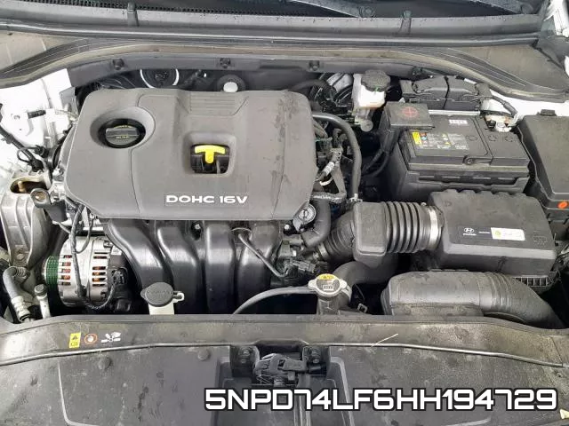 5NPD74LF6HH194729 фото 8