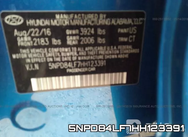 5NPD84LF7HH123391 фото 9