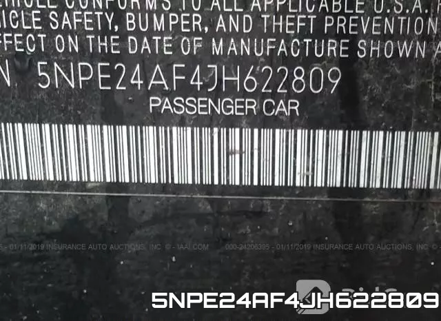 5NPE24AF4JH622809 фото 10
