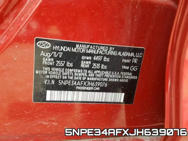 5NPE34AFXJH639076 фото 2