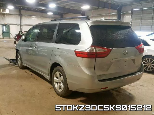 5TDKZ3DC5KS015212 фото 4