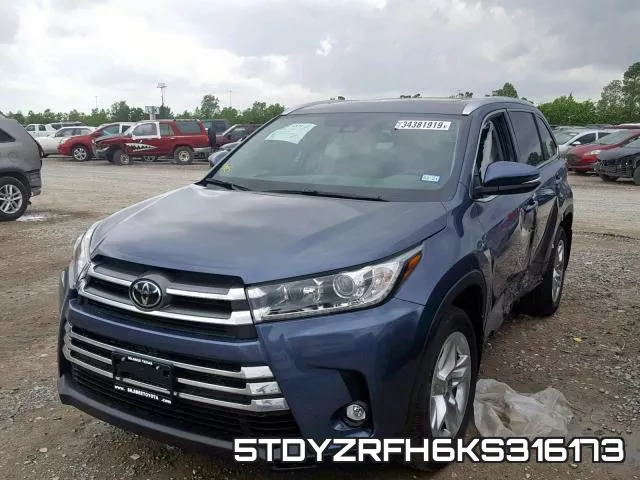 5TDYZRFH6KS316173 фото 3