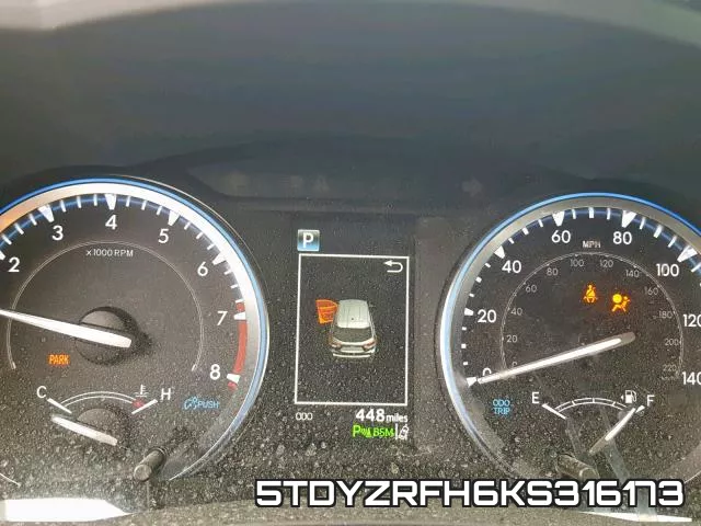 5TDYZRFH6KS316173 фото 9