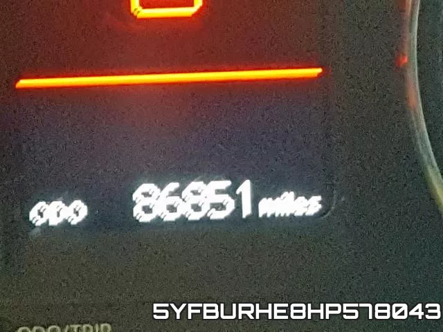 5YFBURHE8HP578043 фото 9
