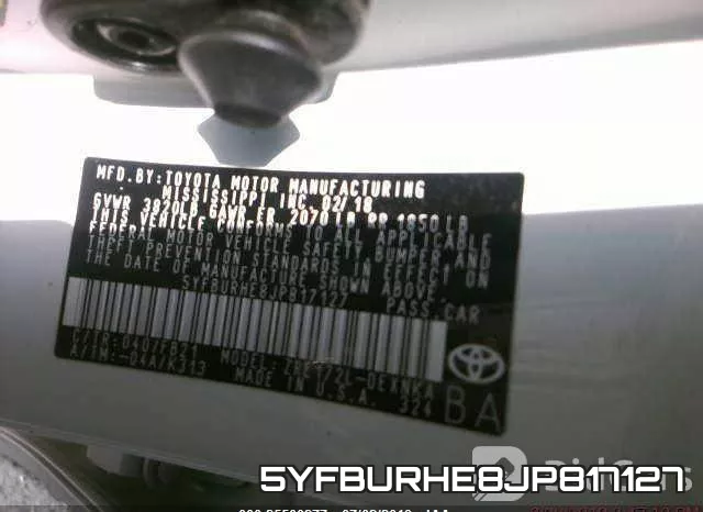5YFBURHE8JP817127 фото 10