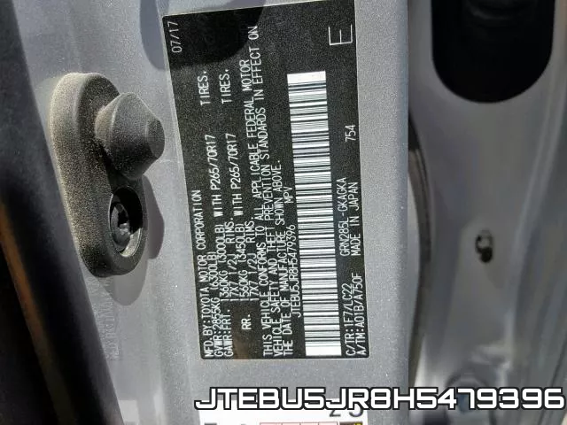 JTEBU5JR8H5479396 фото 2