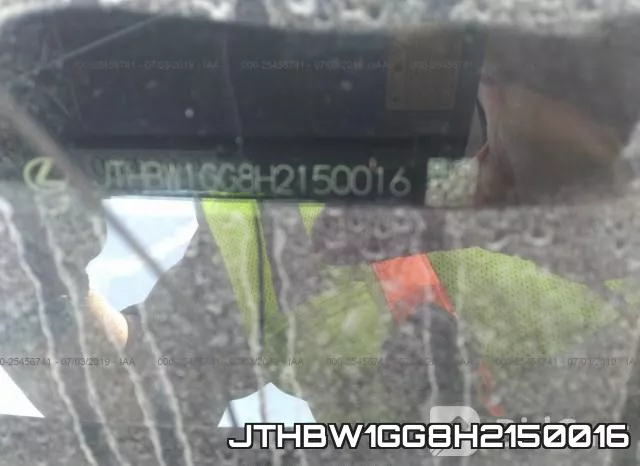 JTHBW1GG8H2150016 фото 10