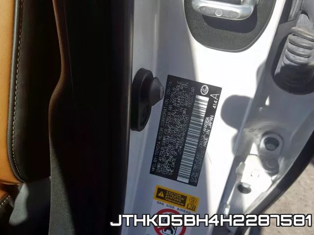 JTHKD5BH4H2287581 фото 2