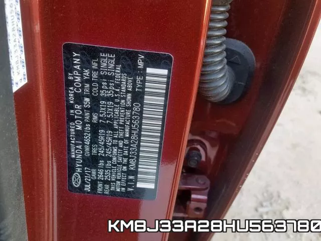 KM8J33A28HU563780 фото 2