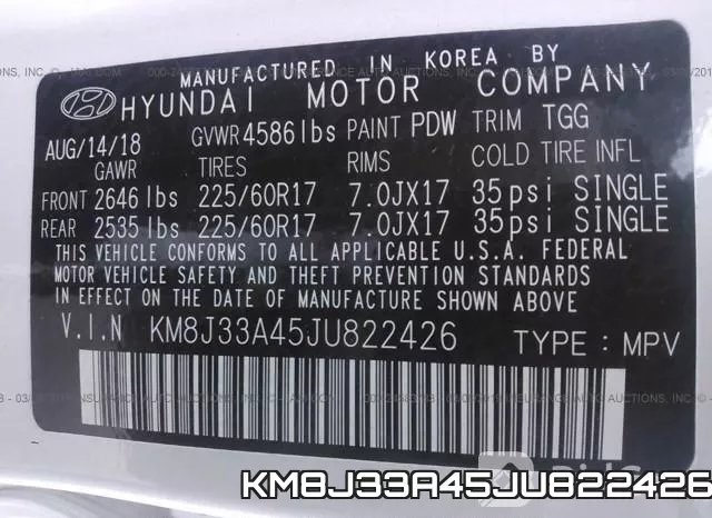 KM8J33A45JU822426 фото 10