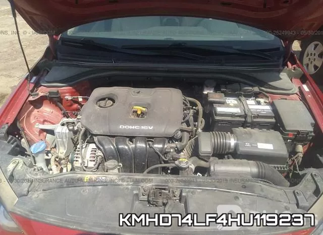 KMHD74LF4HU119237 фото 2