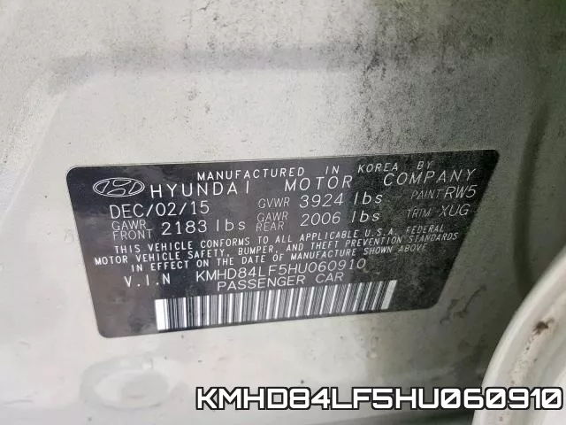 KMHD84LF5HU060910 фото 2