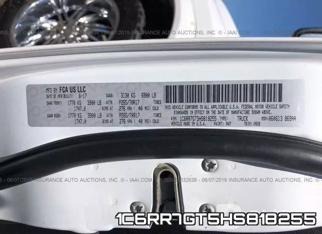 1C6RR7GT5HS818255 фото 10