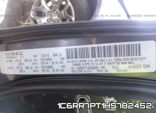 1C6RR7PT1HS782452 фото 10