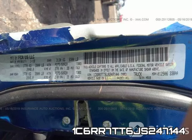 1C6RR7TT6JS247144 фото 10