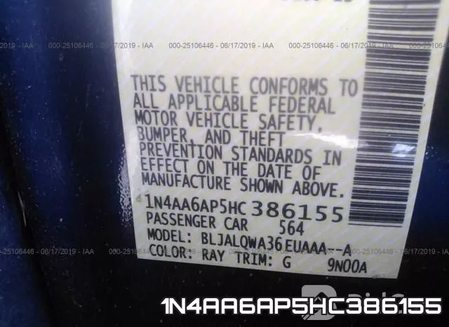 1N4AA6AP5HC386155 фото 10