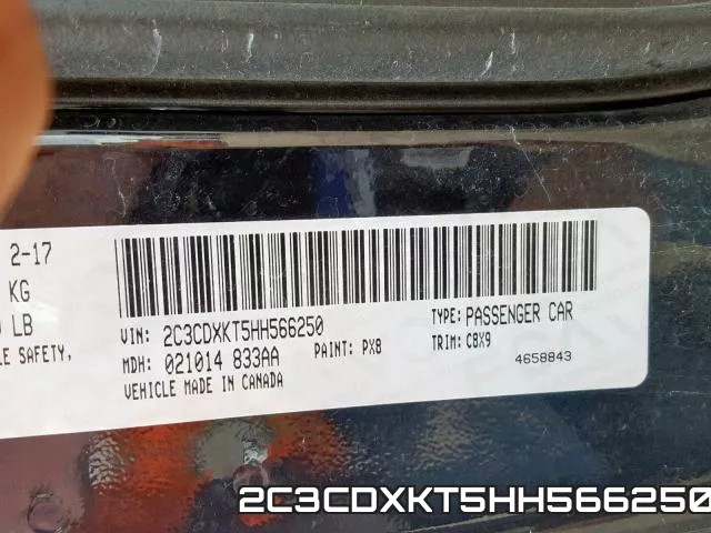 2C3CDXKT5HH566250 фото 2