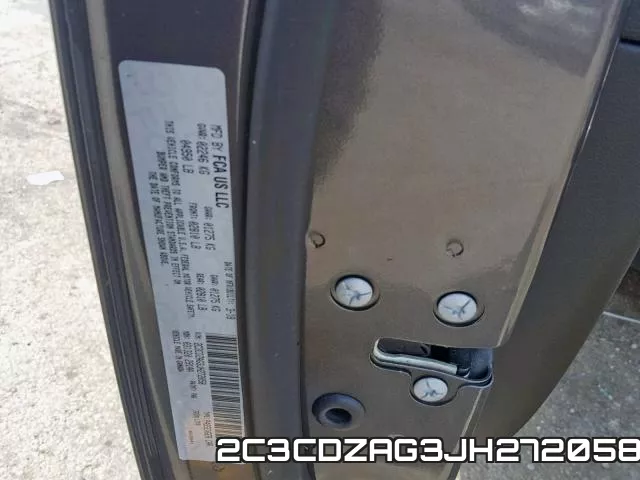 2C3CDZAG3JH272058 фото 2