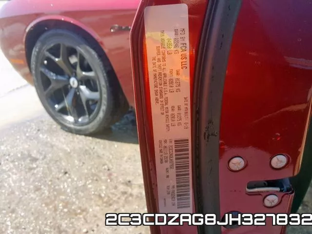 2C3CDZAG8JH327832 фото 2