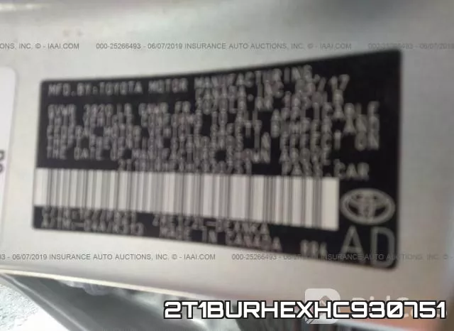 2T1BURHEXHC930751 фото 10