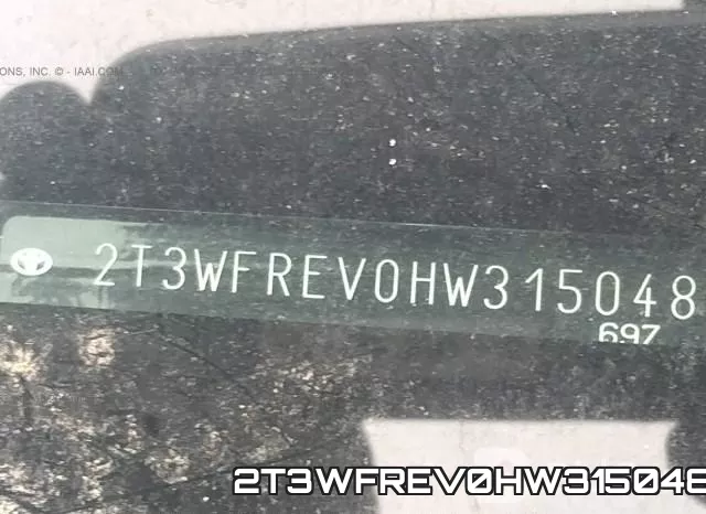 2T3WFREV0HW315048 фото 10