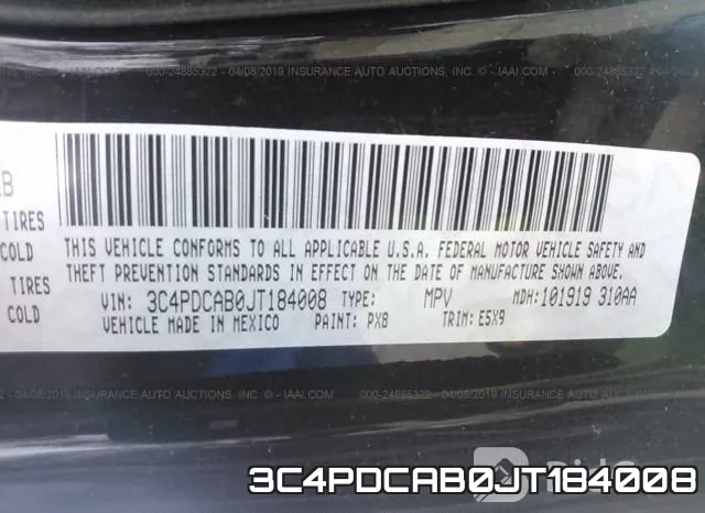 3C4PDCAB0JT184008 фото 10