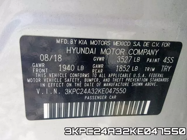 3KPC24A32KE047550 фото 2
