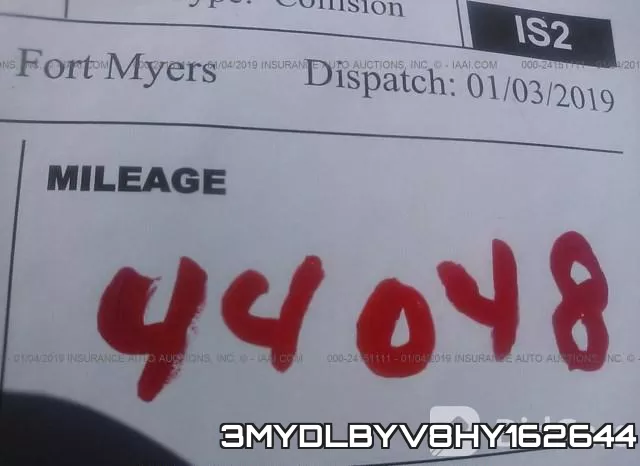 3MYDLBYV8HY162644 фото 8
