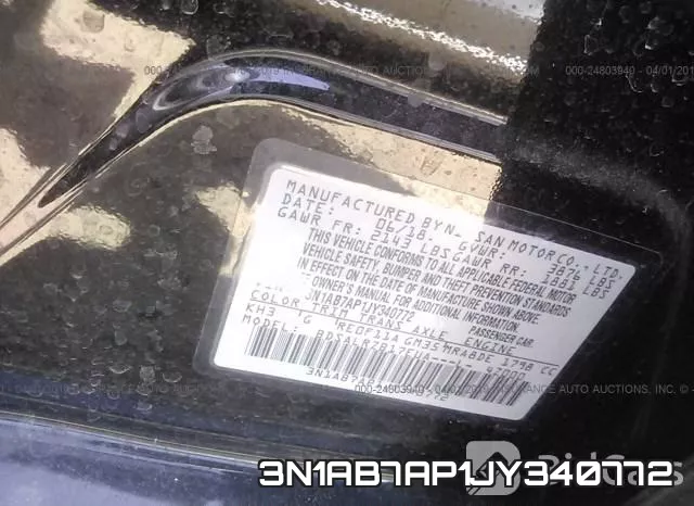 3N1AB7AP1JY340772 фото 10