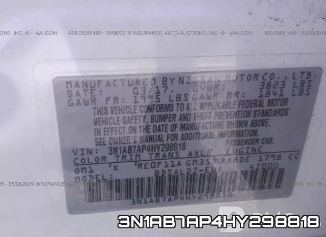 3N1AB7AP4HY298818 фото 10