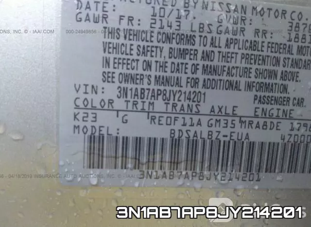 3N1AB7AP8JY214201 фото 10