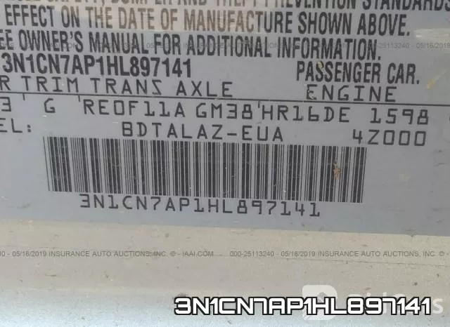3N1CN7AP1HL897141 фото 10